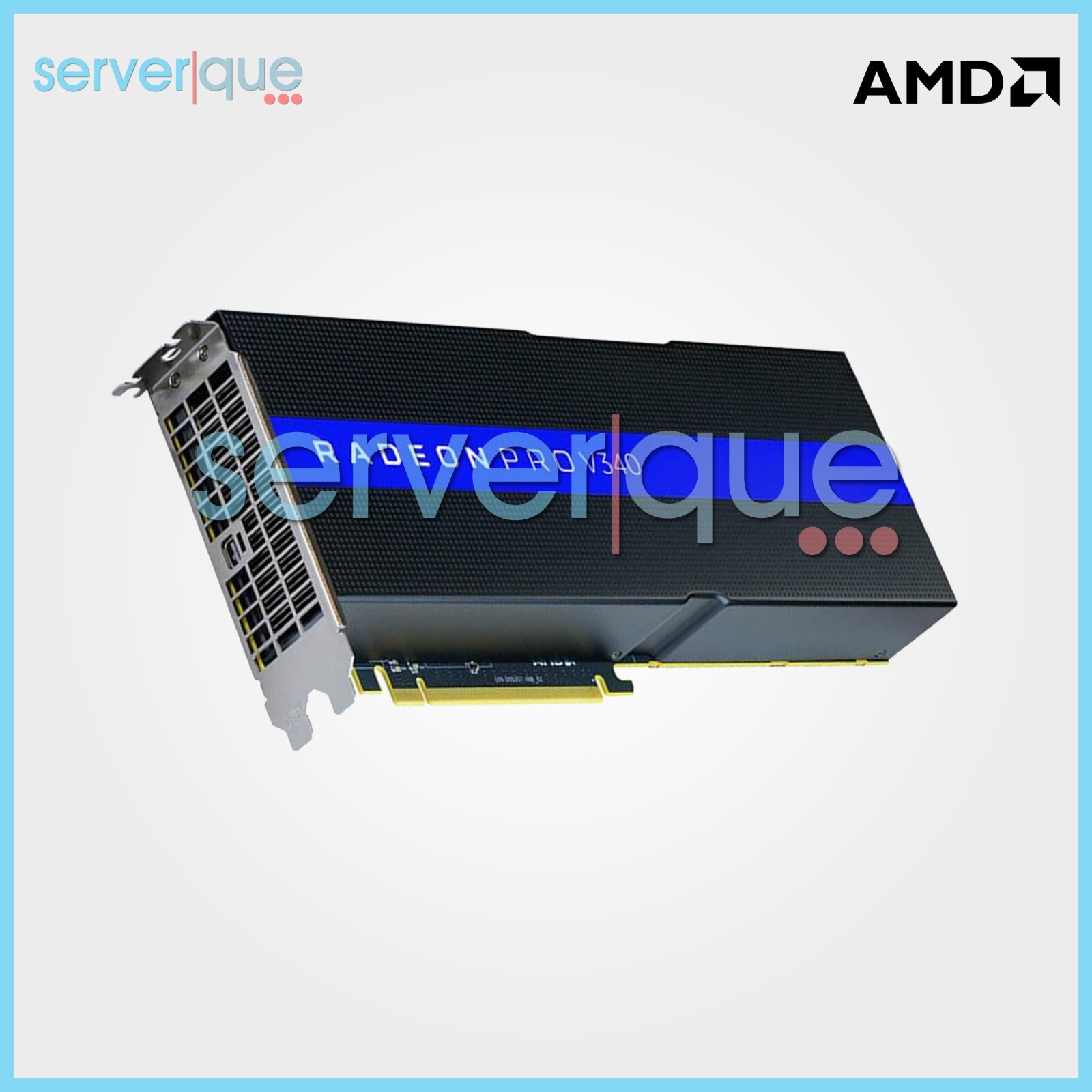 AMD Radeon PRO V340L 8x2 16GB HBM2 PCIe 3.0 GPU Accelerator Card 102-D05318-02