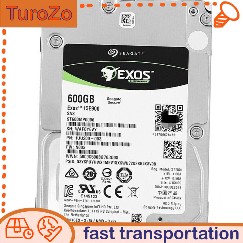 NEW ST600MP0006 SEAGATE 600GB 12Gbs 256MB 15K 2.5'' SAS Hard Drive 100% Original