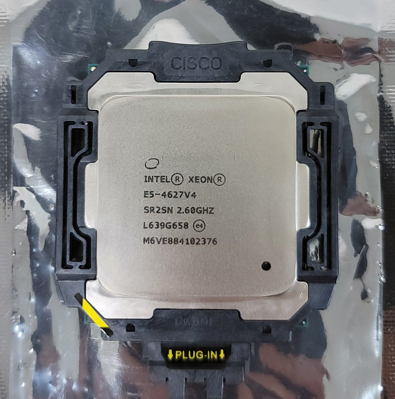 CISCO CPU INTEL XEON 10 CORE PROCESSOR E5-4627V4 2.6GHZ 25MB UCS-CPU-E5-4627E