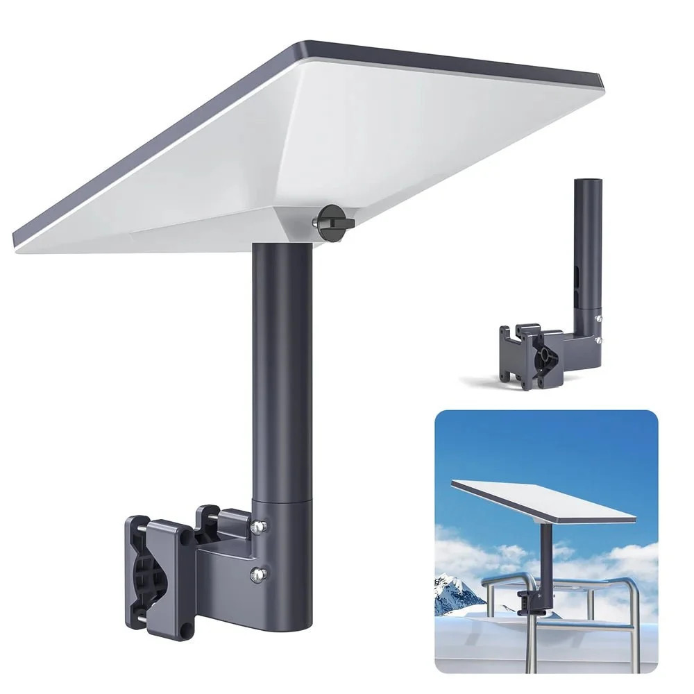 Heavy-Duty Aluminum Alloy Pole Mount for Starlink Mini For RV, Roof & Ladder US