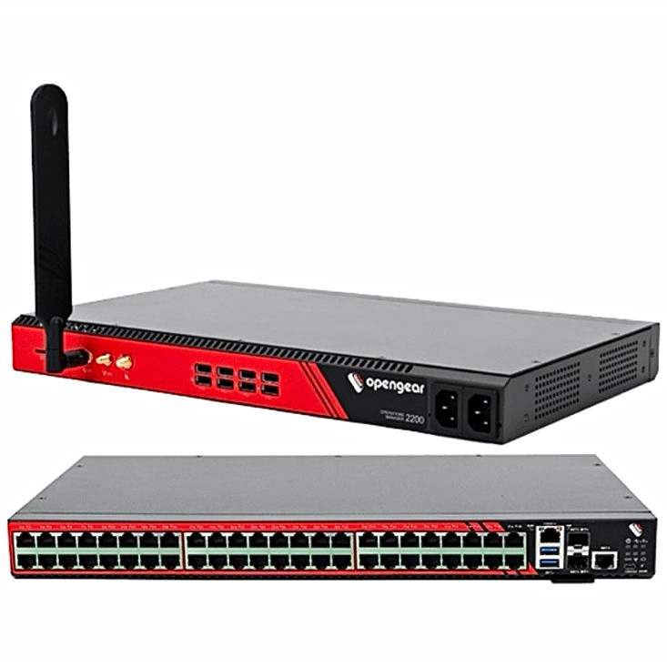 Opengear OM2224-24E-L 1U Rackmount Fully Managed L2 48-Port Gigabit Switch