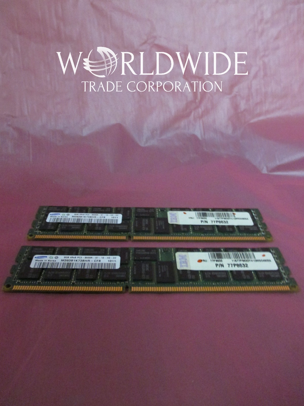 IBM 77P8632 4527 16GB (2x 8GB) DDR3 ECC RDIMMs for 8231-E2B, 8233-E8B, 8236-E8C 