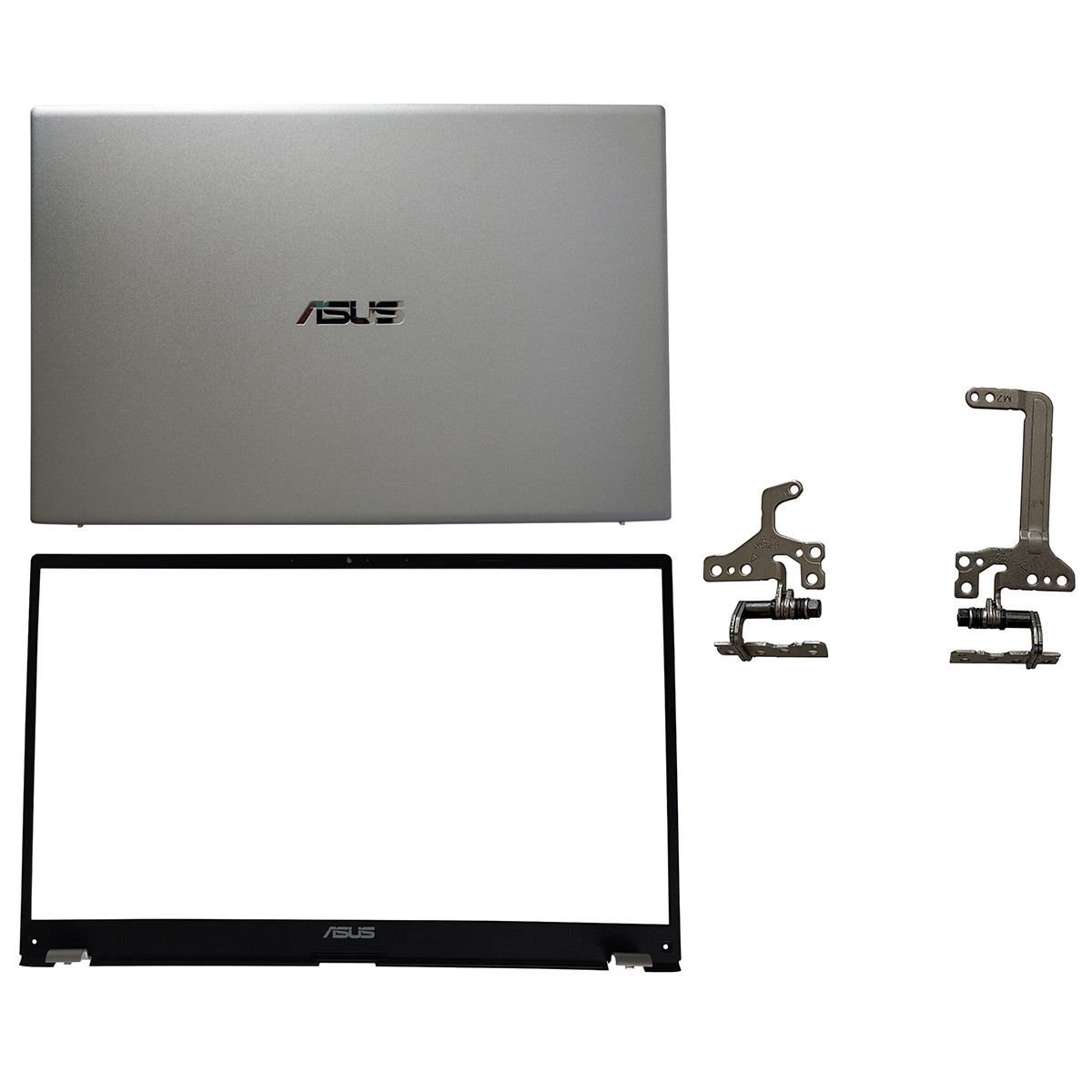 New Silver For ASUS VivoBook 15 X512U F512 V5000F LCD Back Cover+Bezel+Hinges