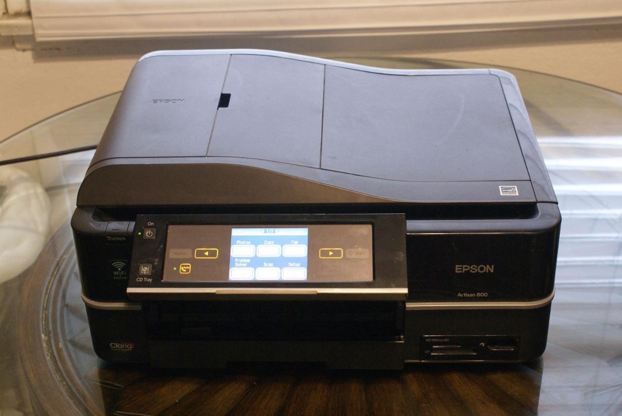 Epson Artisan 800 Wireless Photo All In One Printer