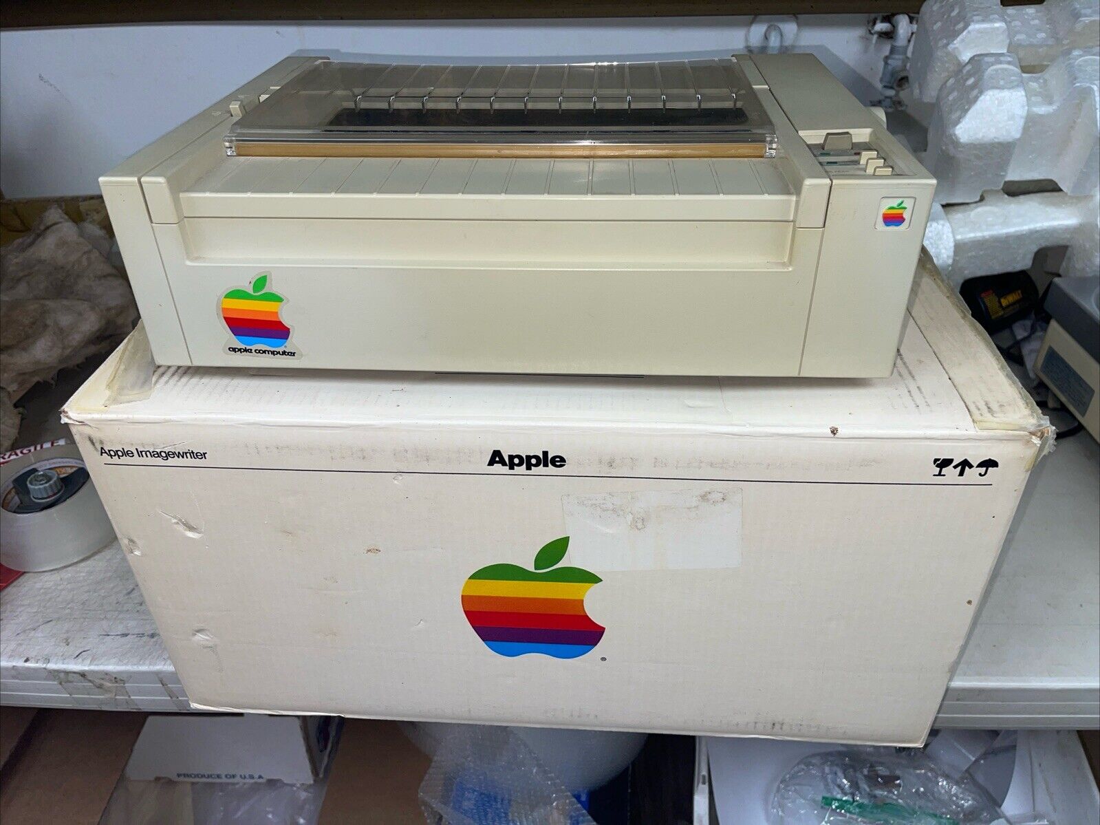 Vintage Apple Imagewriter Printer A9M0303 in Original Box