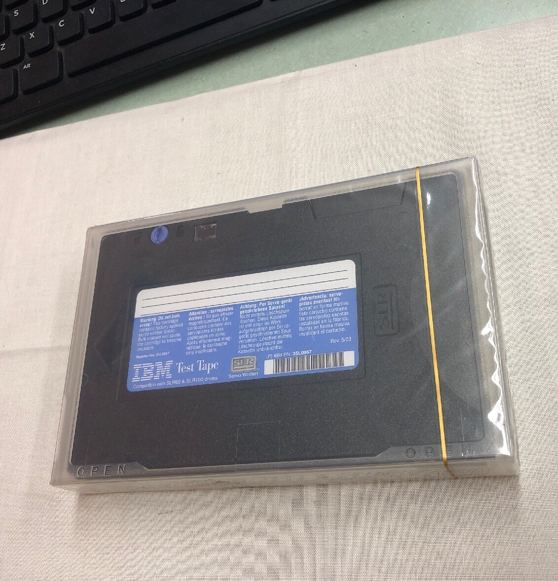 NEW Sealed IBM 35L0967 SLR60 SLR100 Test Tape Cartridge