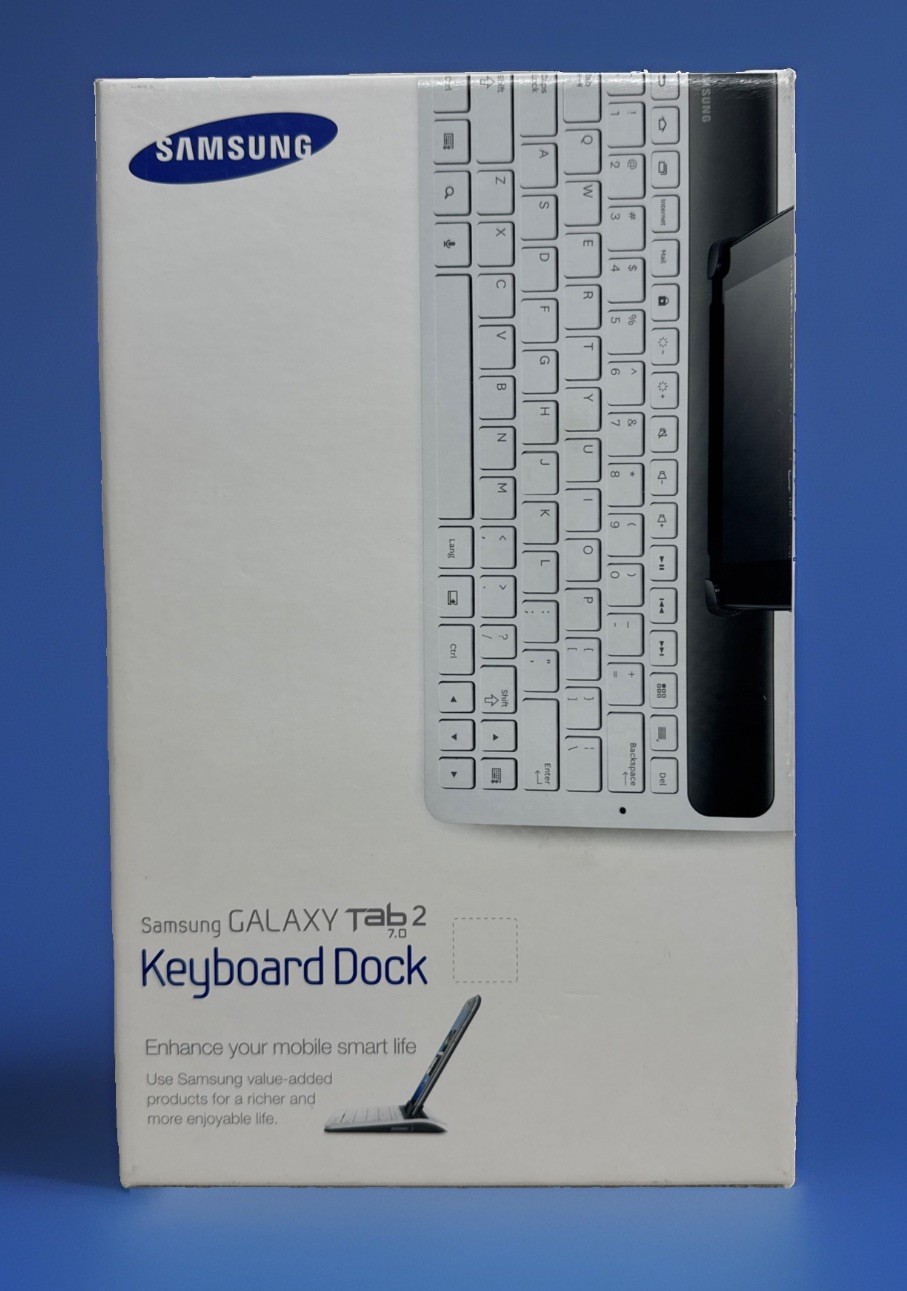 Samsung Galaxy Tab 2/ 7.0 Keyboard Dock New Other Open Box B2