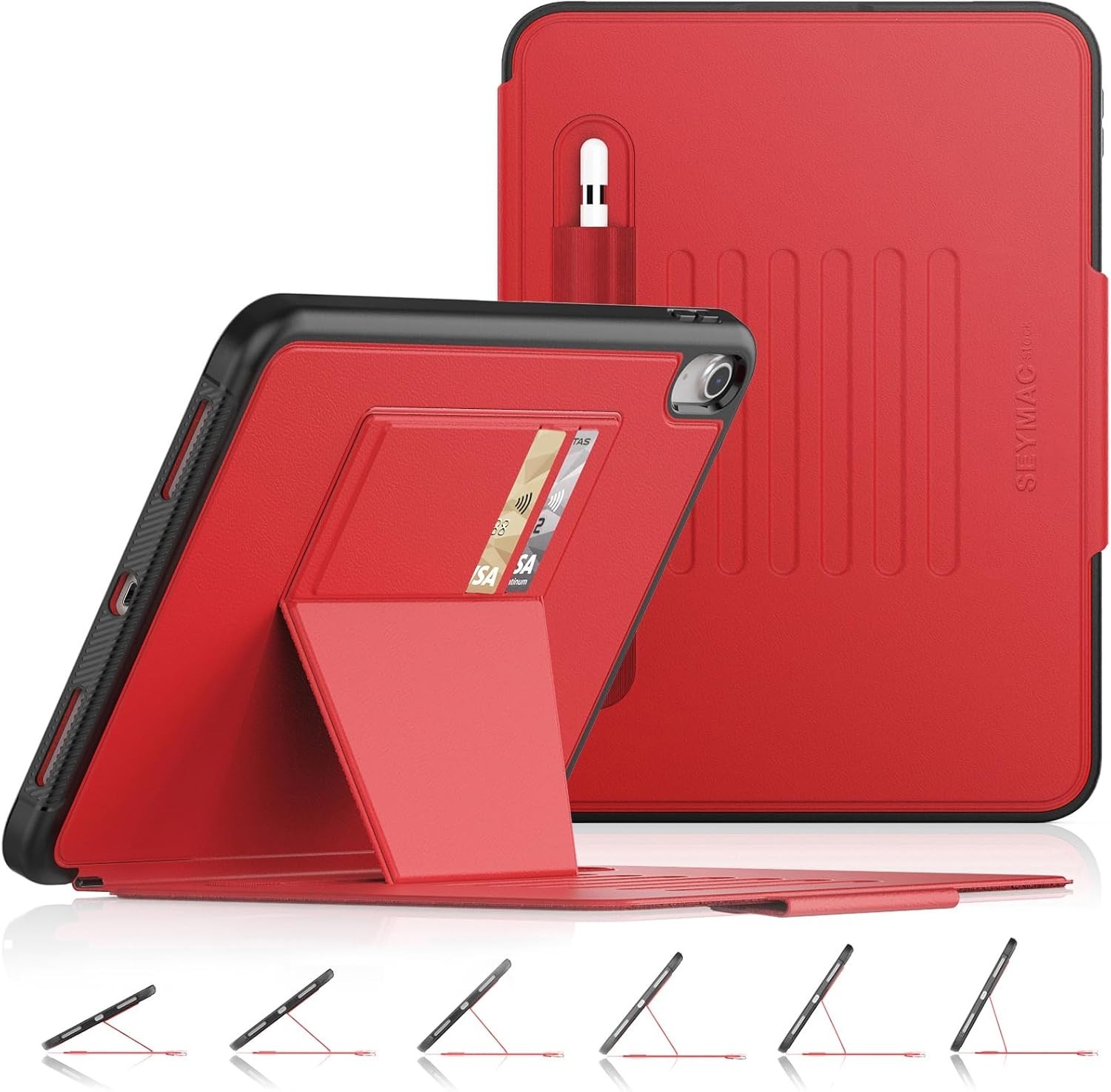 SEYMAC stock Case for iPad (A16) 11th/10th Generation 11''/10.9'', Strong Magnet