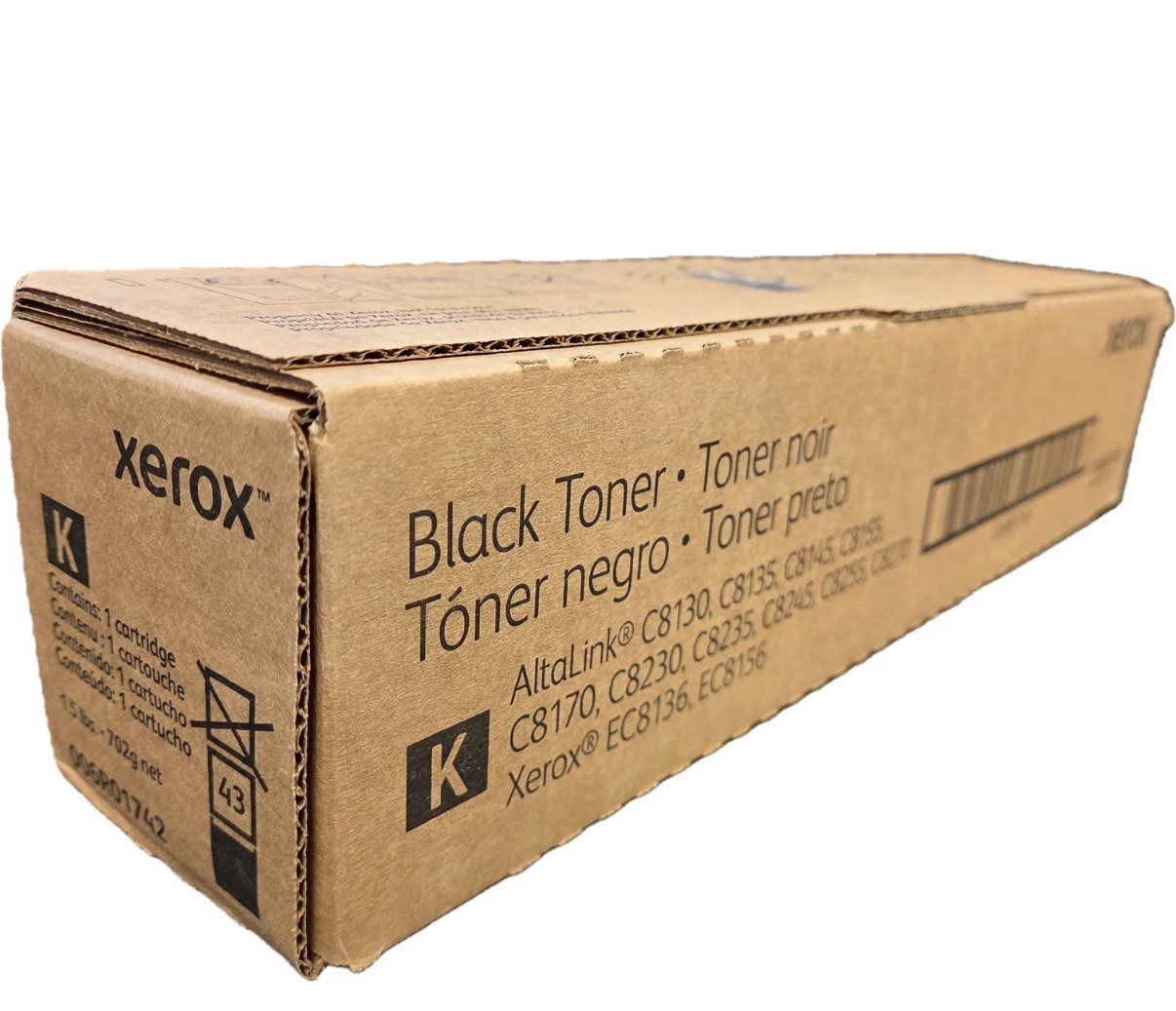 Xerox Black Toner Cartridge (006R01742)-For in Xerox C8130/C8135/C8145