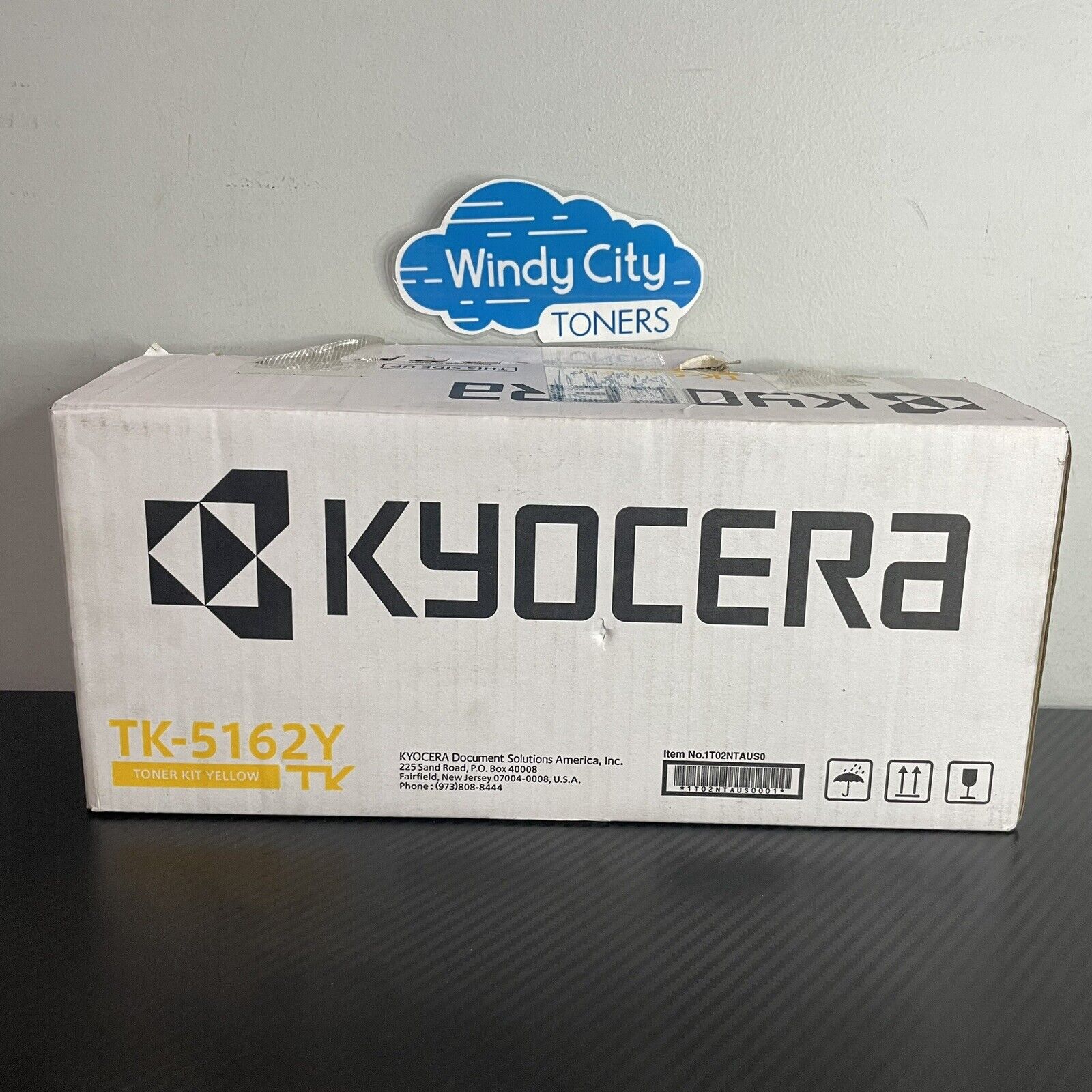 Kyocera TK-5162Y TK5162Y Yellow Toner Cartridge for ECOSYS P7040cdn New Open Box