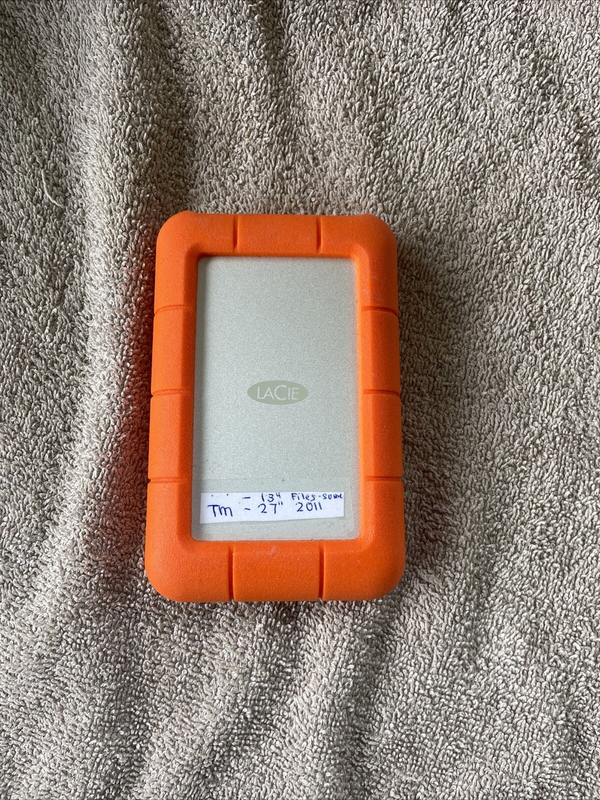 LaCie Rugged 1TB USB-C and USB 3.0 Portable External Hard Drive Used (163)