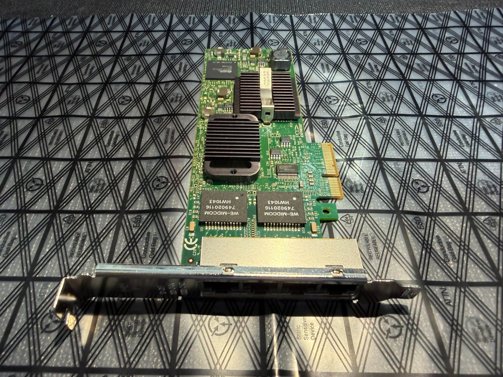 DELL PRO/1000 ET PCIE Quad Port Server Adapter 0H092P