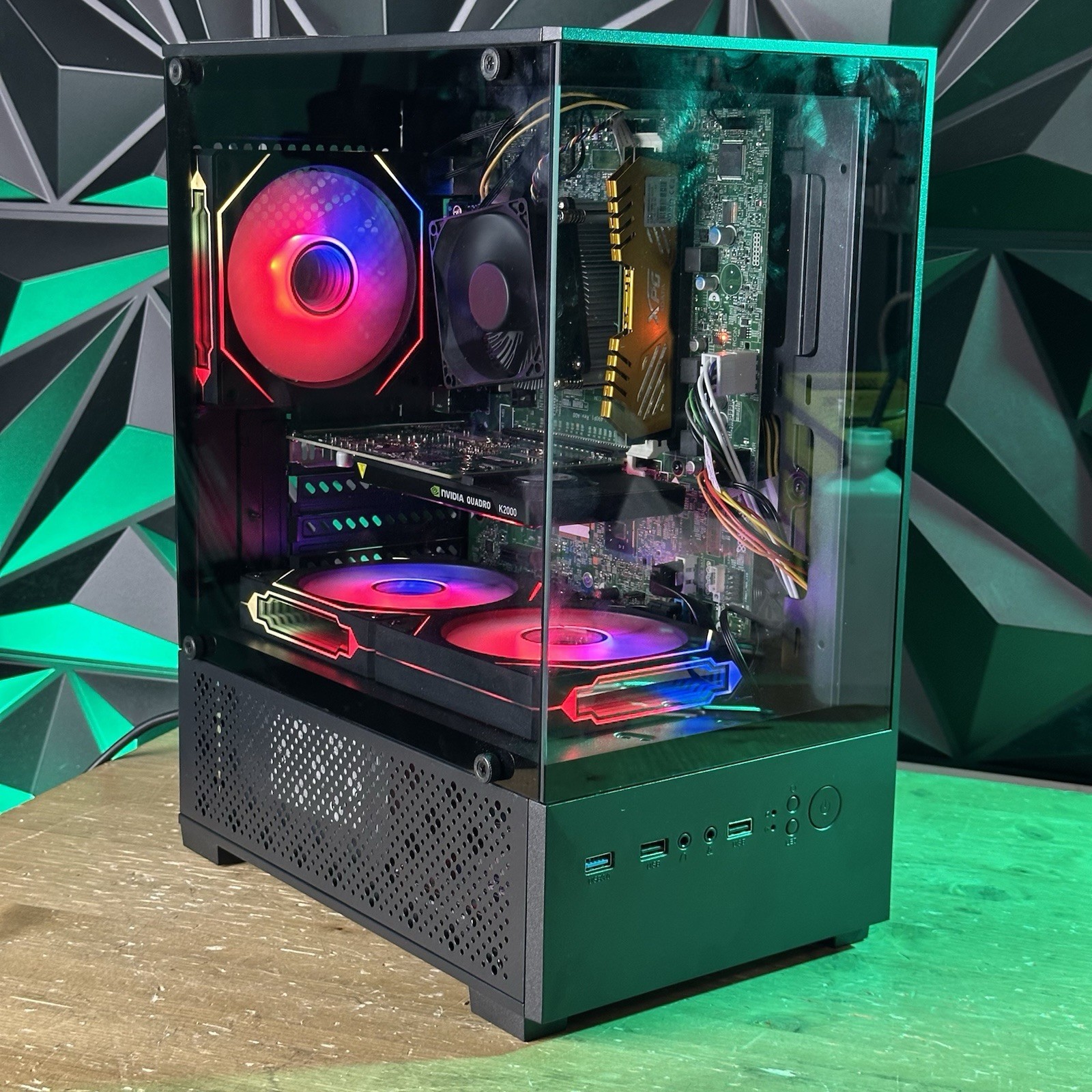 Custom Gaming PC Intel Core i5 8GB 500gb Nvidia Quadro k2000 Windows 11