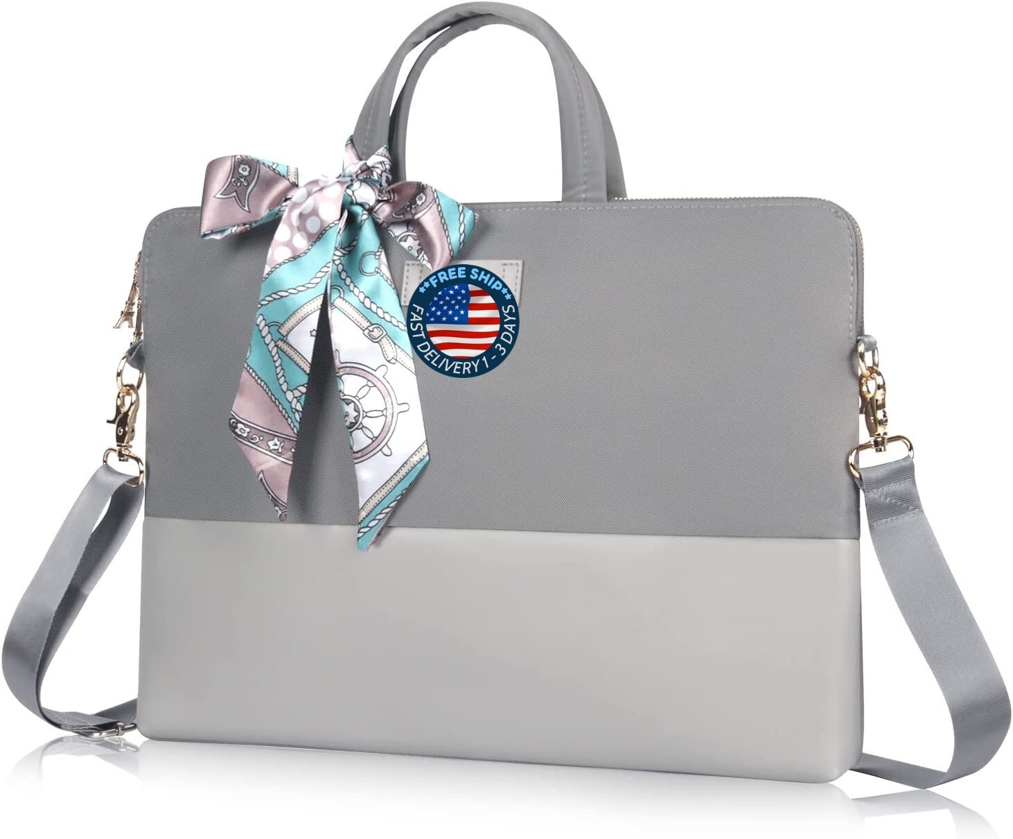 bolsa para laptop maletin para computadora portatil elegante moderna con cuero