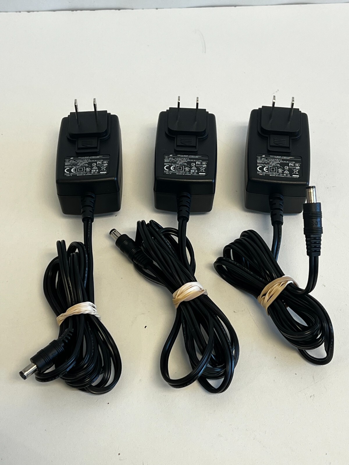 KK14: Lot of 3 ENG 3A-154WP05 Power Supply Adapter Charger