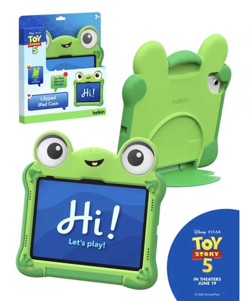 Belkin Disney Pixar Toy Story 5 Lilypad iPad A16 Case 10th/11th Gen SHIPS FREE