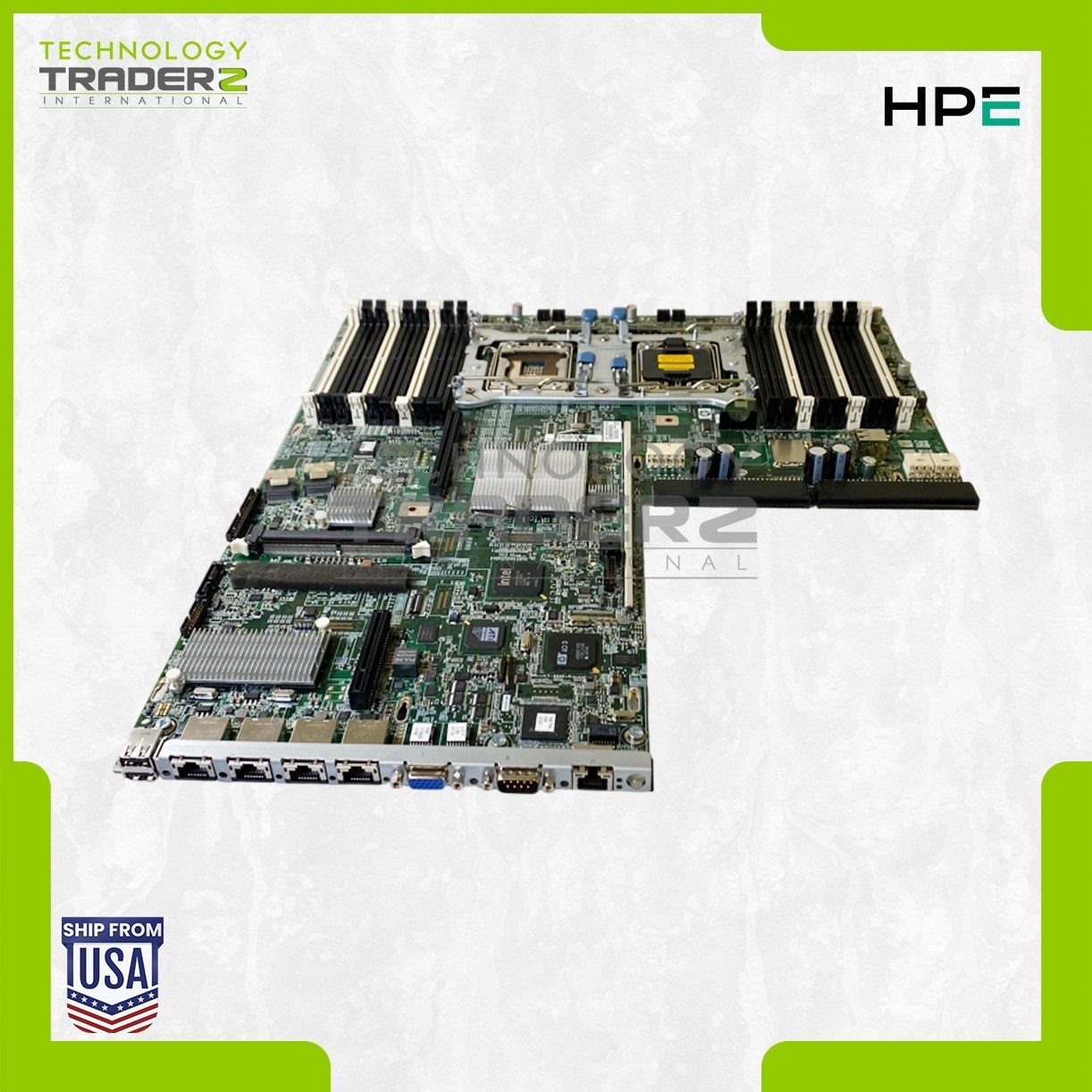 602512-001 HP ProLiant DL360 G7 System Board 591545-001 ***Pulled***