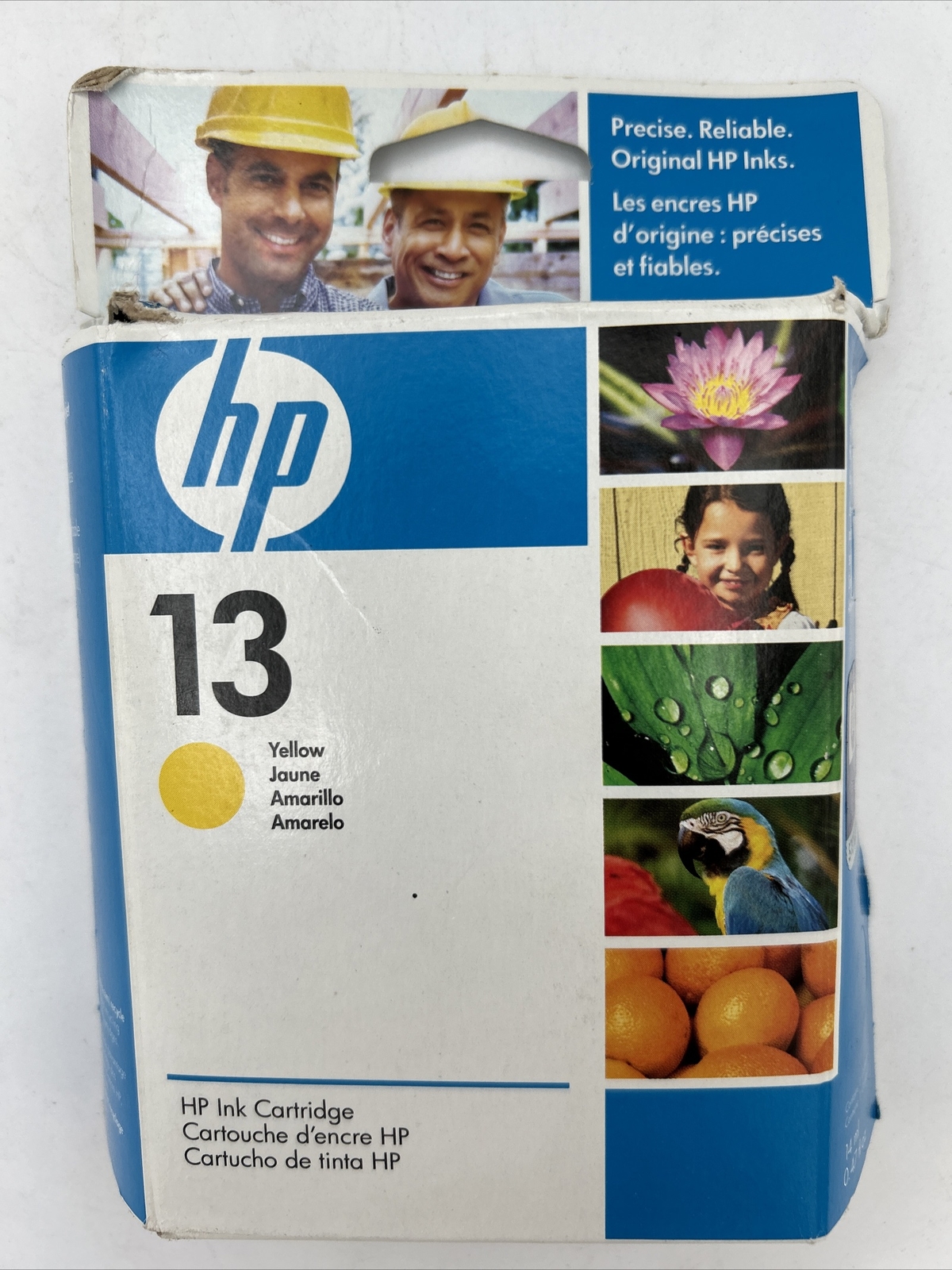 HP 13 Yellow Ink Cartridge (C4817A)1000 1100 1200 Pro k850 01/2010