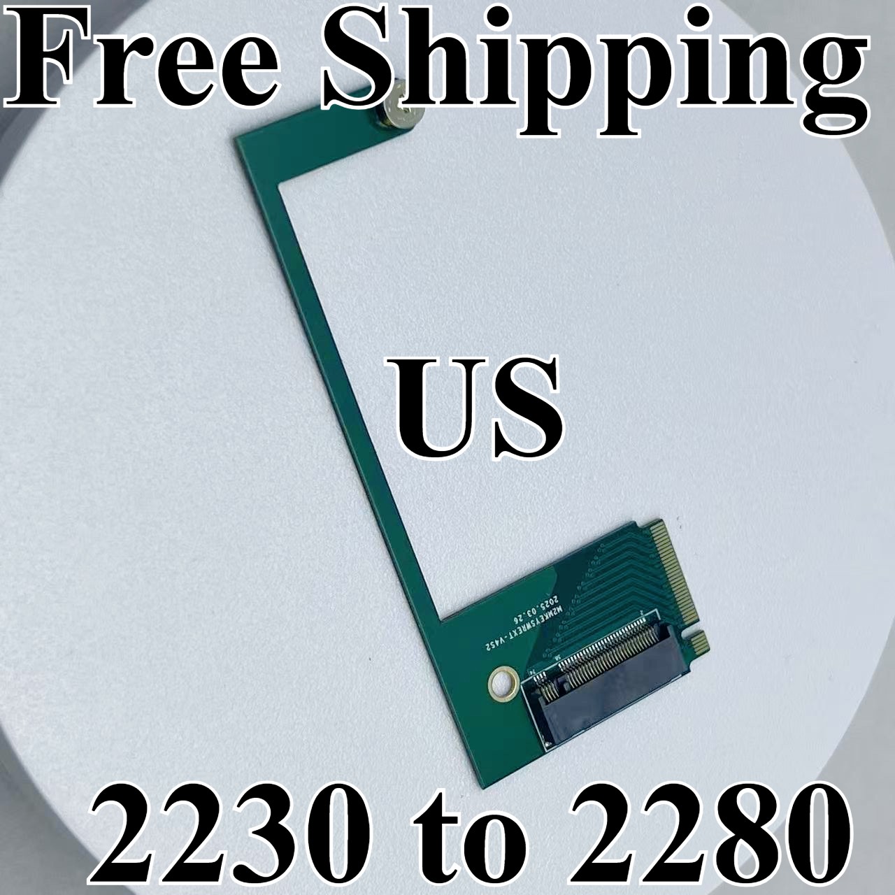 M.2 NVMe M-Key 2230 to 2280 Modified Card for MSI Claw 8AI - 4T 8T SSD Expansion