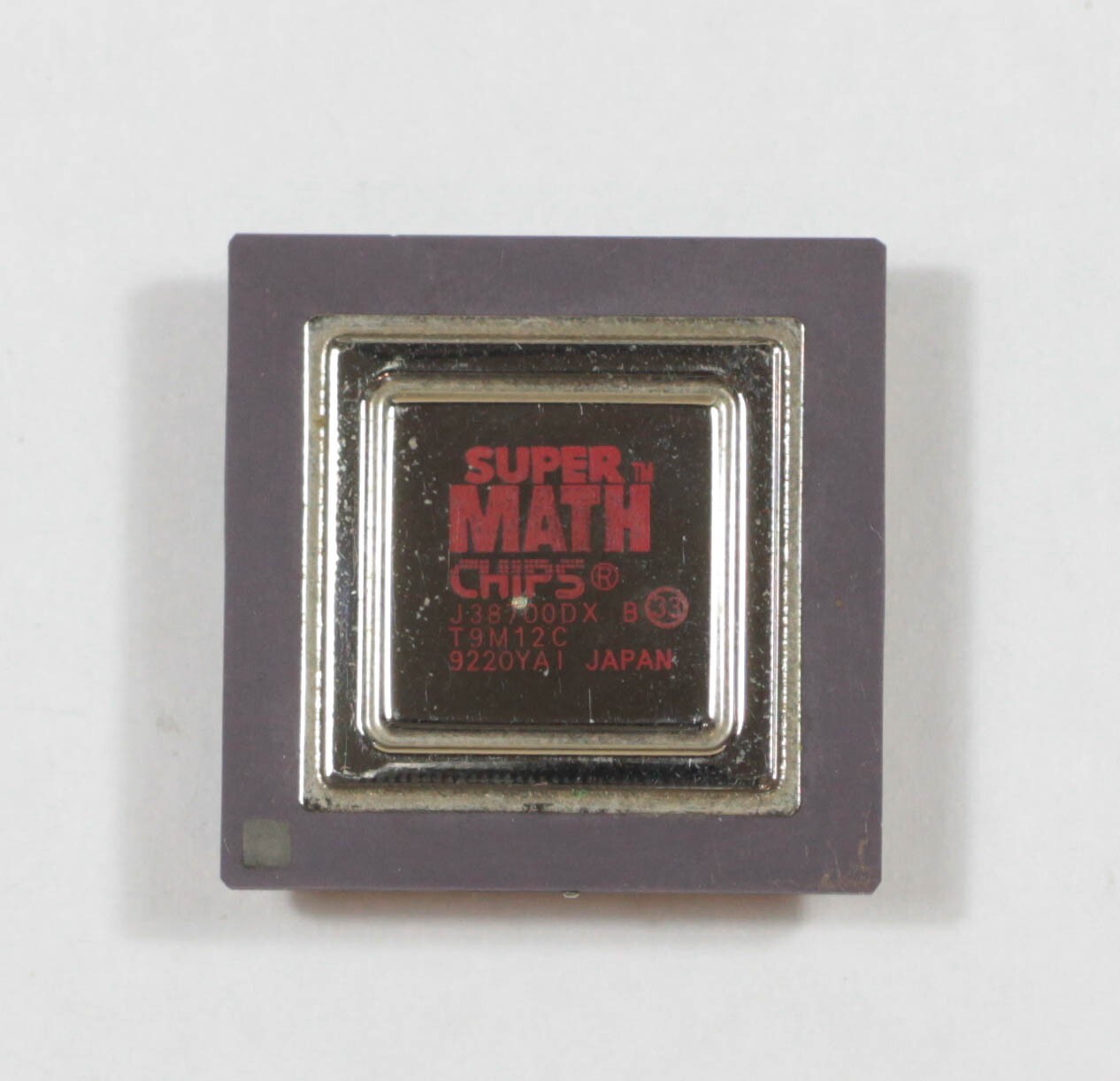 80387 co-processor - CHIPS SUPER MATH J38700DX 33MHz - TESTED - NO TARIFF