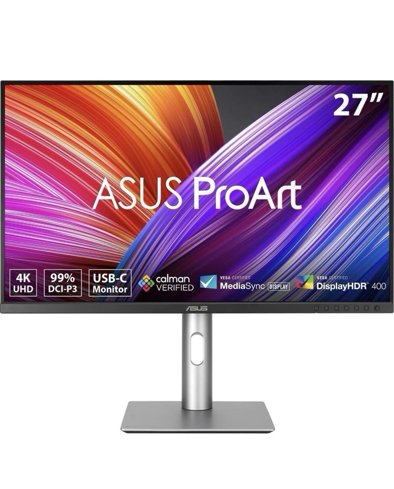 ASUS ProArt PA279CRV 27" 4K HDR IPS Monitor 99% DCI-P3 USB-C Professional