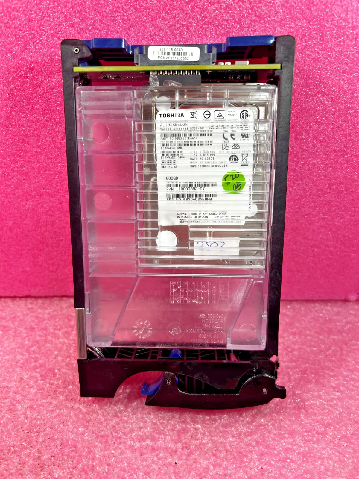 Strong-IT EMC 005050854 600GB 15K DISK SAS-600 3.5IN