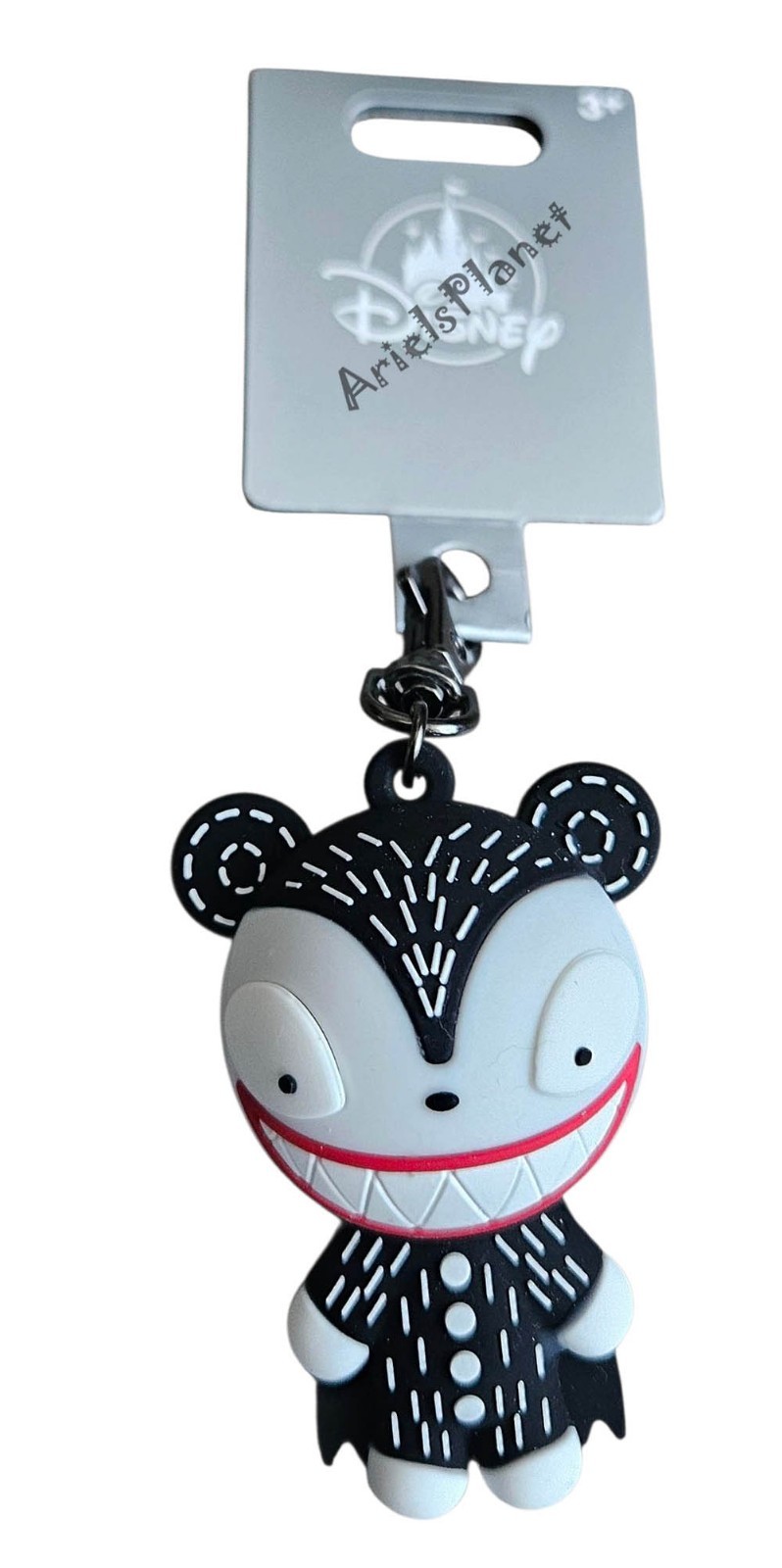 Disney Parks Nightmare Before Christmas Vampire Teddy Squeezable Keychain Charm