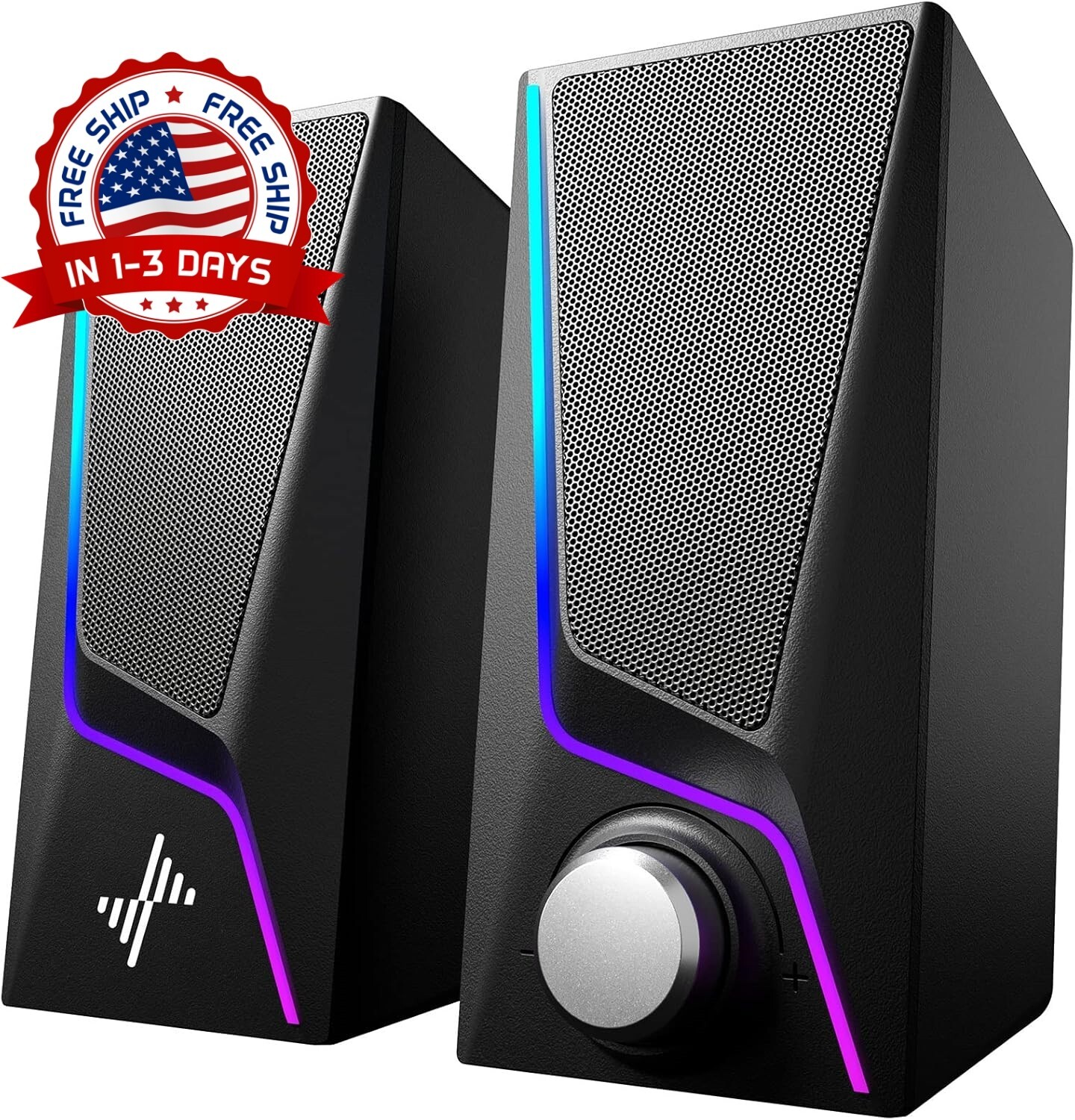 Altavoces Para Computadora, Altavoces Estéreo Hi-Fi Con USB 3.5Mm Para PC NUEVO.