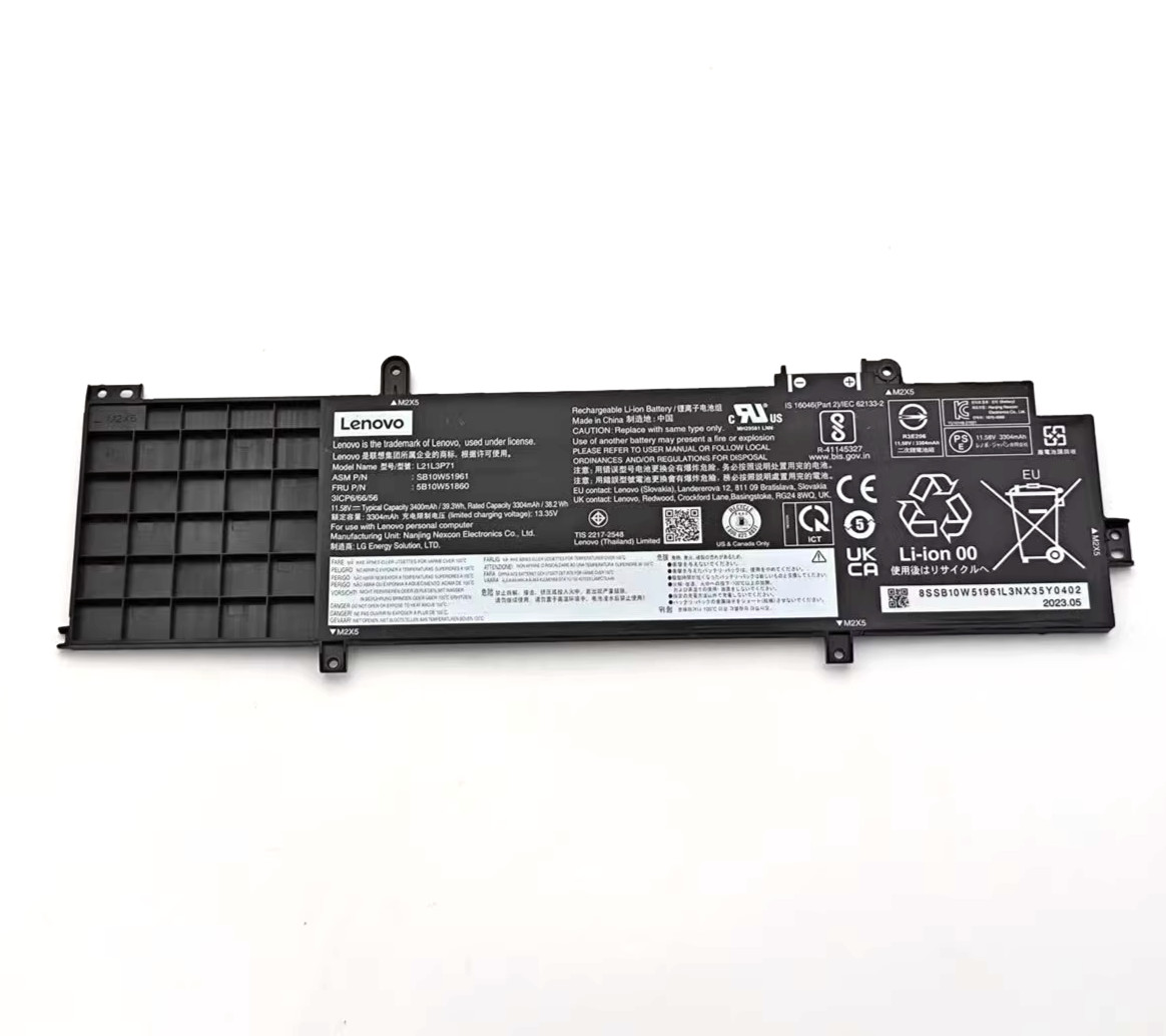 Genuine 11.58V L21L3P71 battery For Lenovo ThinkPad T14 / P14s Gen3 Gen4 39.3WH