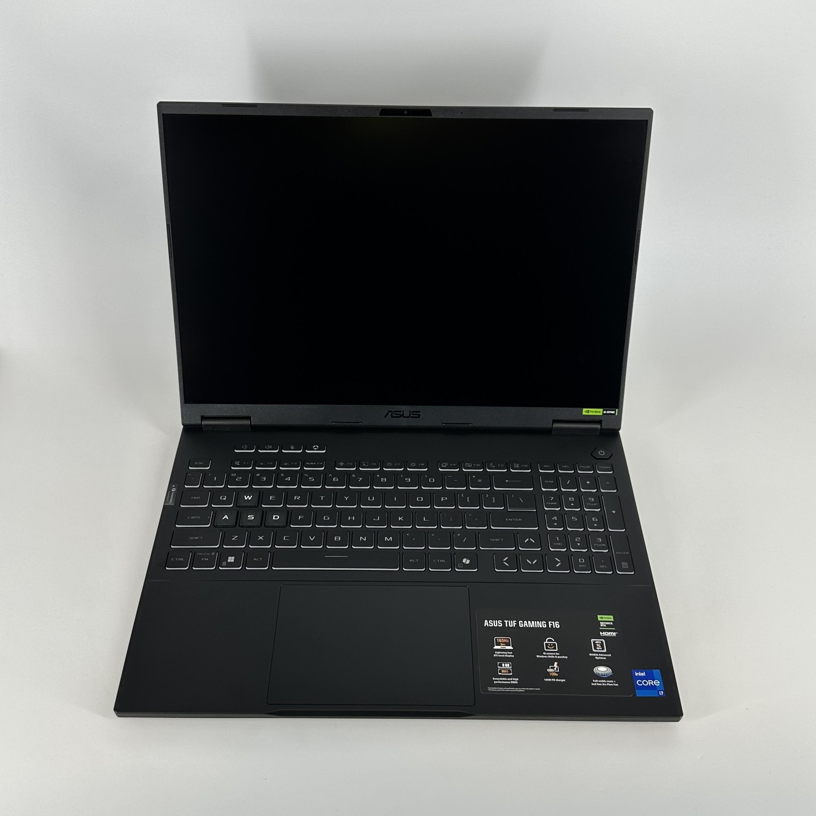 Asus TUF F16 16 165Hz FHD+ 2.2 GHz i7-14650HX 32GB 512GB/4TB RTX 5060 Excellent