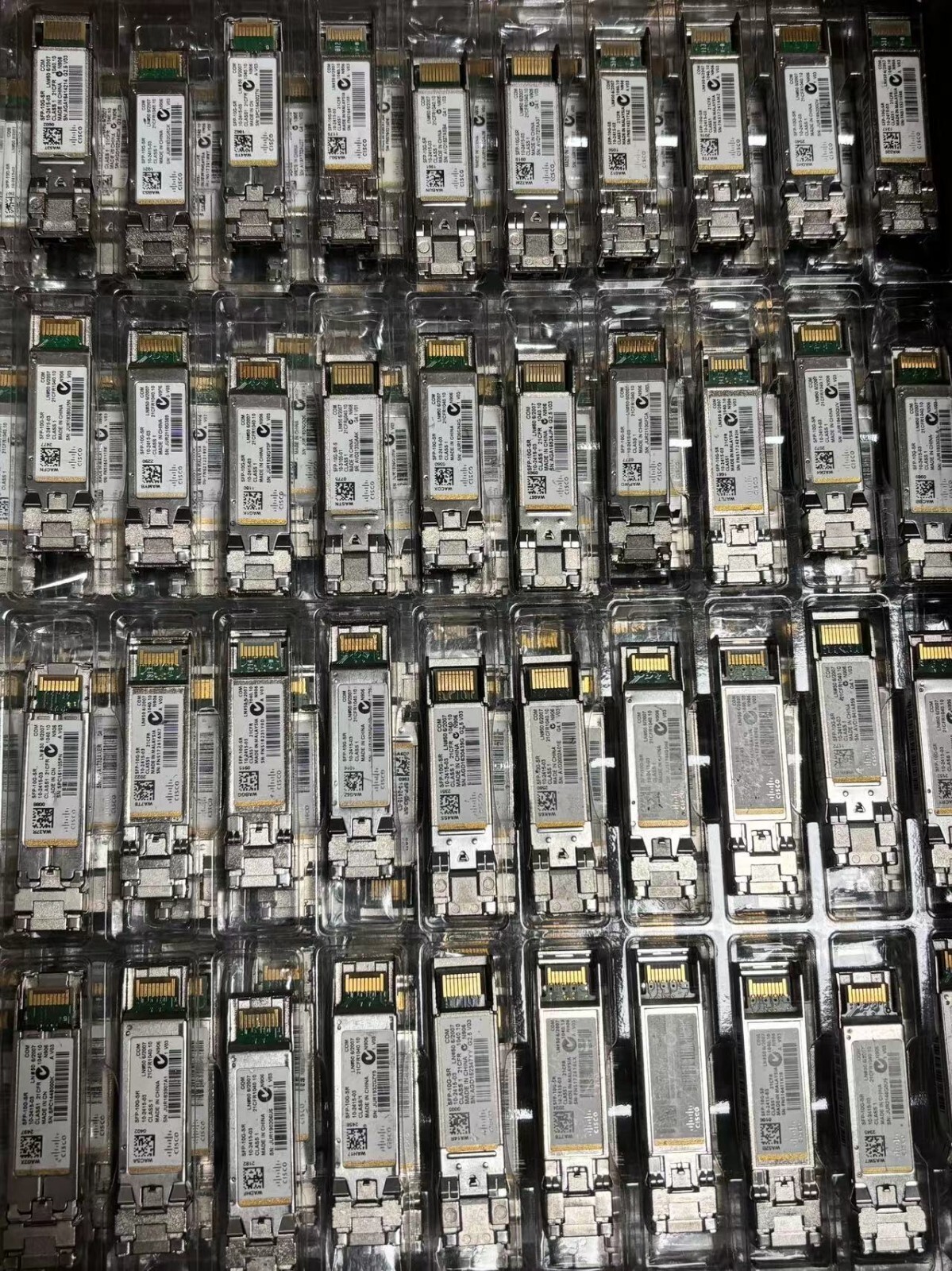 Lots of 50pcs CISCO SFP-10G-SR 10GBASE-SR 850nm MMF SFP+ optic module 10-2415-03