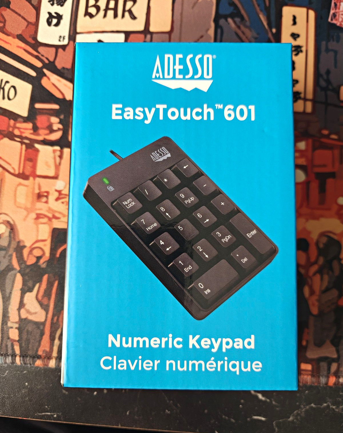 Adesso EasyTouch 601 USB Numeric Keypad Black