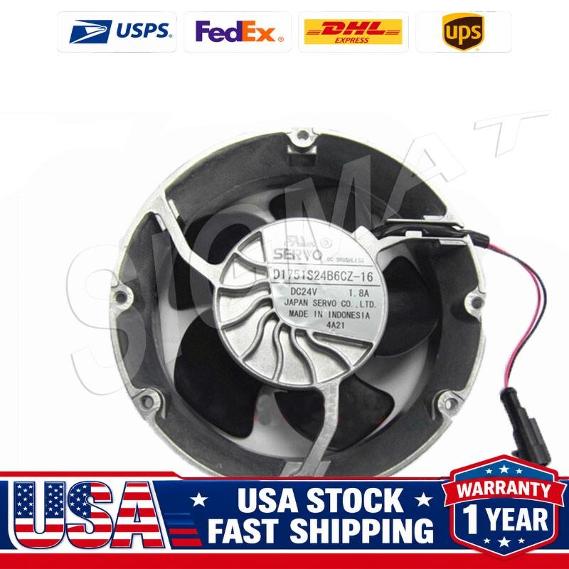 1PC SERVO D1751S24B6CZ-16 DC24V 1.8A ABB Inverter Cooling Fan US Free TAX