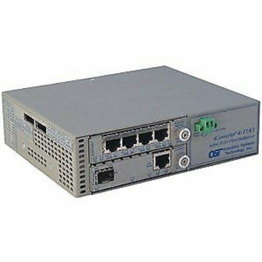 Omnitron Systems iConverter 4 Port T1/E1 Multiplexer Model 8823-1-C