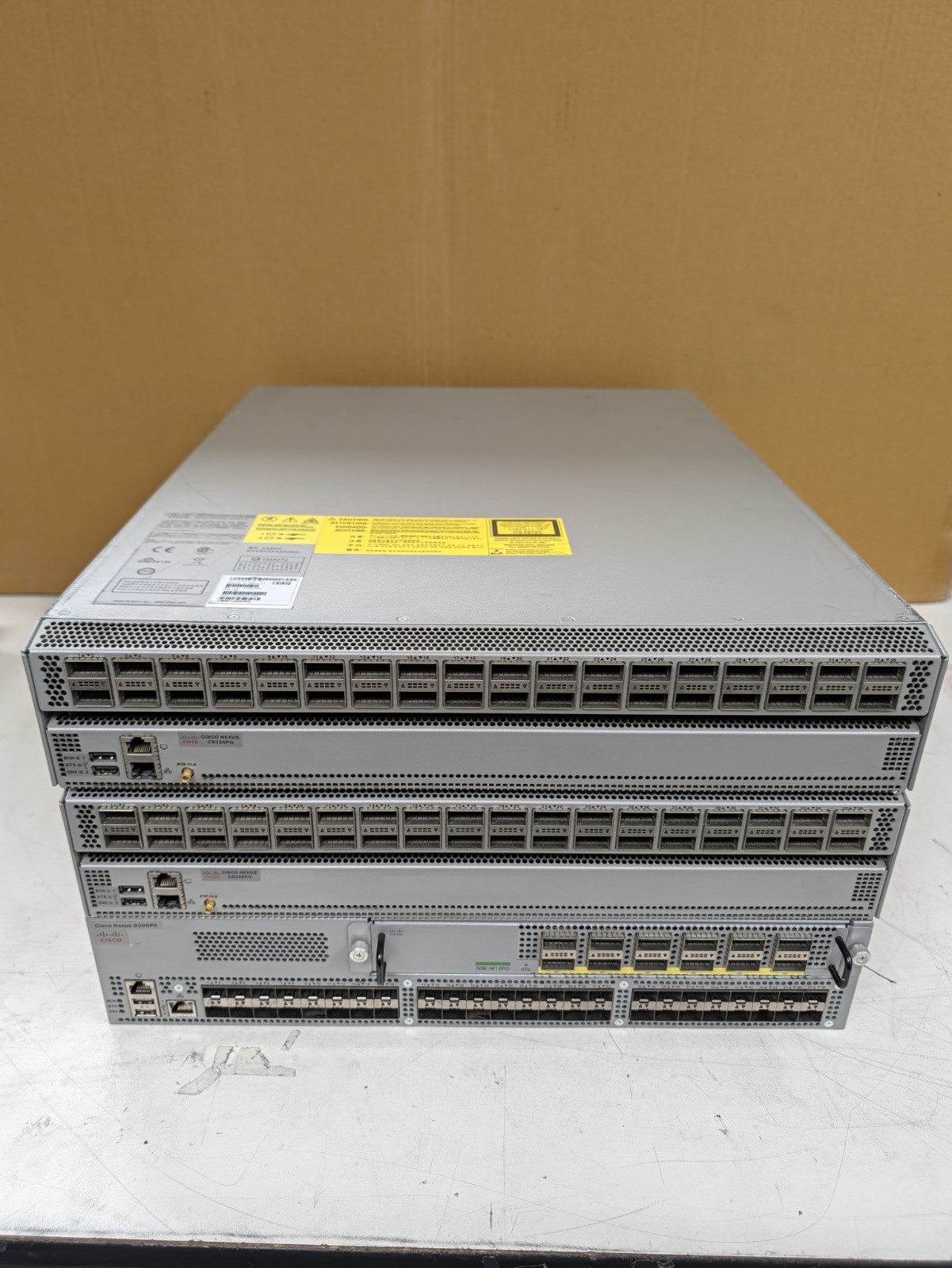 Cisco N9K-C9396PX/C9336PQ Module N9K-M12PQ SFP+ QSFP 48p Port & 12p Port 40G