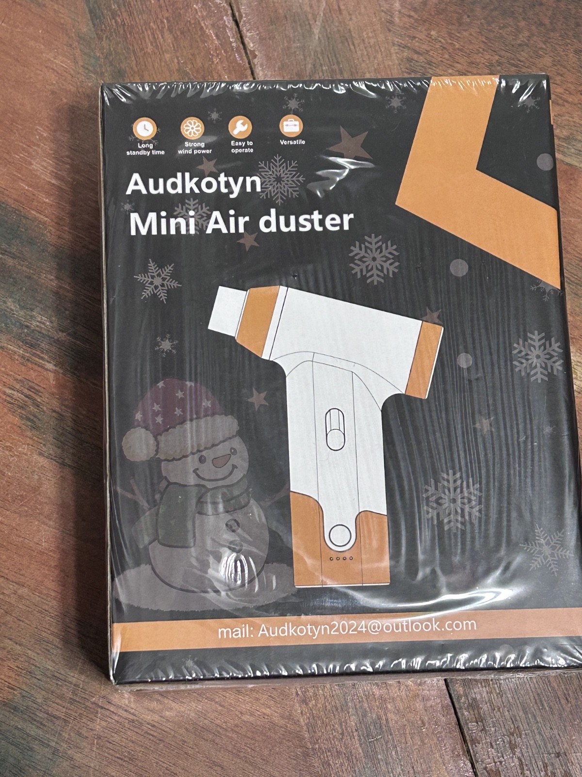 New Audkotyn High-Speed Mini Air Duster J02 –  Electric Compressed Air Blower