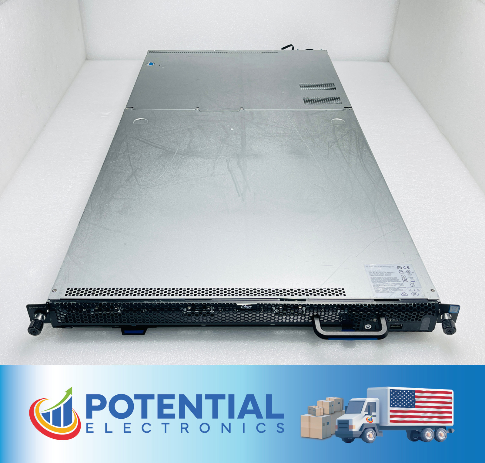 USED - Quanta D51PH-1ULH QuantaGrid 1U Server - 12x 3.5" Storage Server