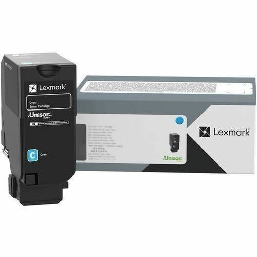 Lexmark Unison Original Toner Cartridge - Cyan - 1 Each