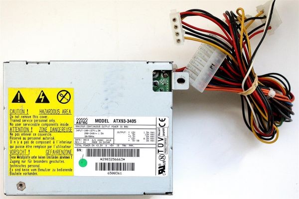 Pwr supply, 90w, atx93-3405