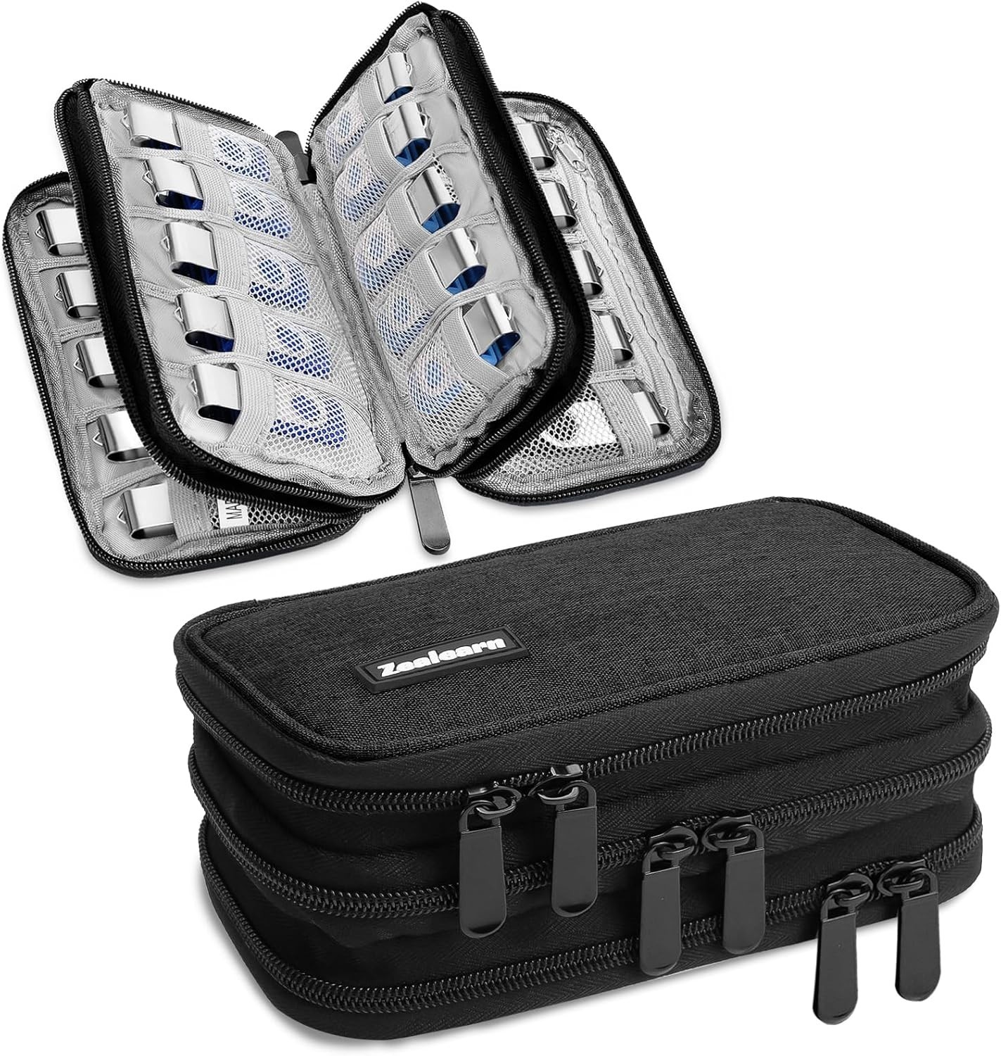 USB Flash Drive Case with Labels, Gifts for Men 30 Pcs Thumb Drive Cases