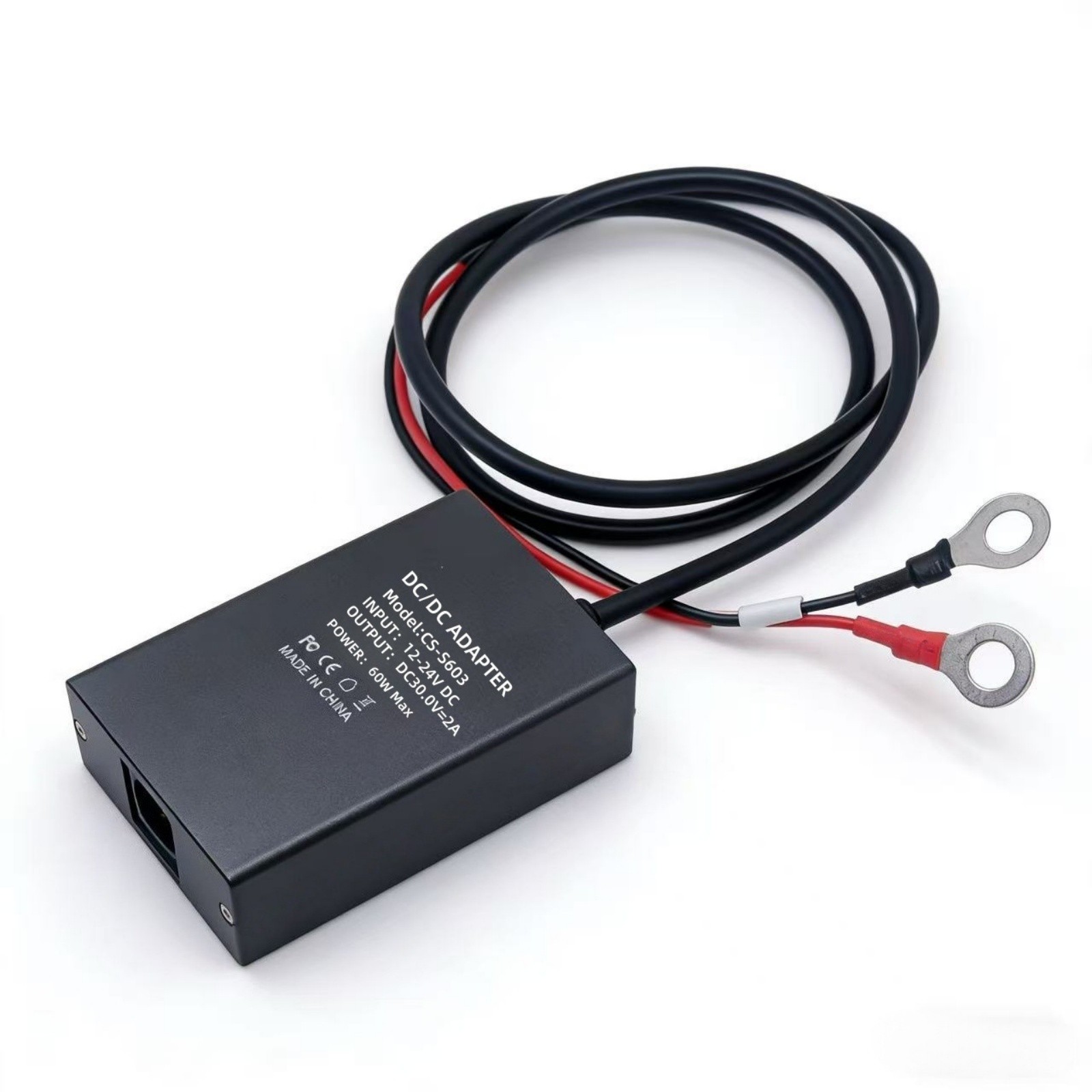 12V 24V Step Up Converter Adapter for Starlink Mini  with O-Ring Terminal 3.3Ft