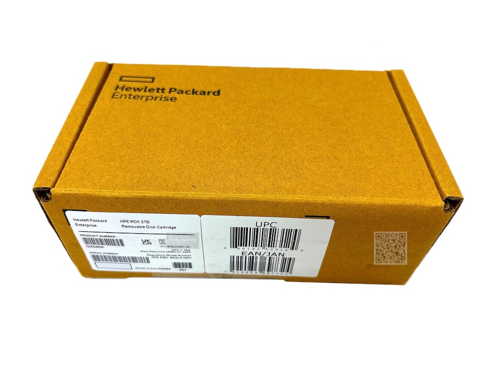 Q2046A I HPE HP RDX 2TB Removable Disk Cartridge RHDD 759488-001 NEW SEALED