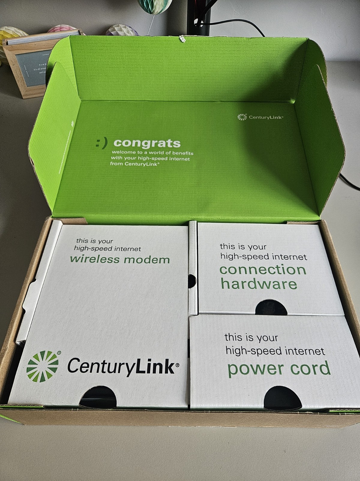 CenturyLink Technicolor C1100T Complete 