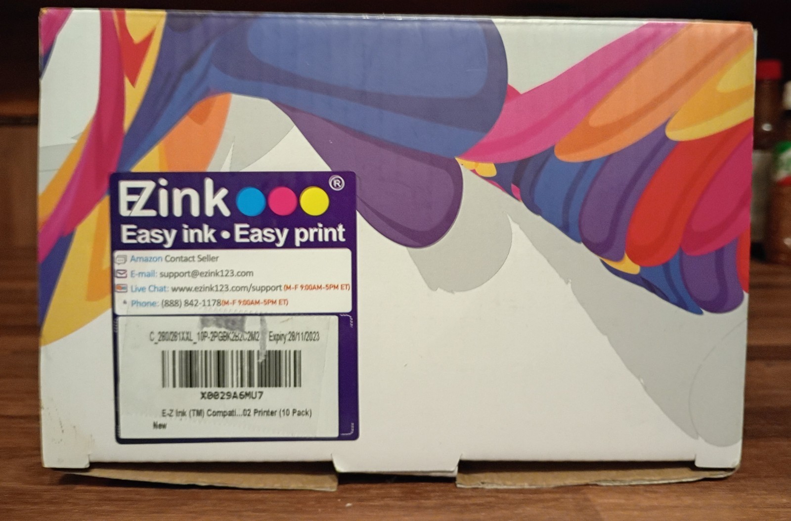 EZ Ink 127 10pk Compatible Ink Cartridges  exp 11/23 Open Box