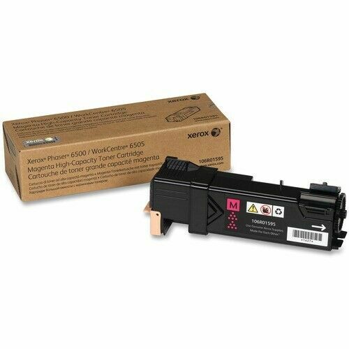 Xerox 106R01595 Toner Cartridge for Phaser 6500/WorkCentre 6505 - Magenta