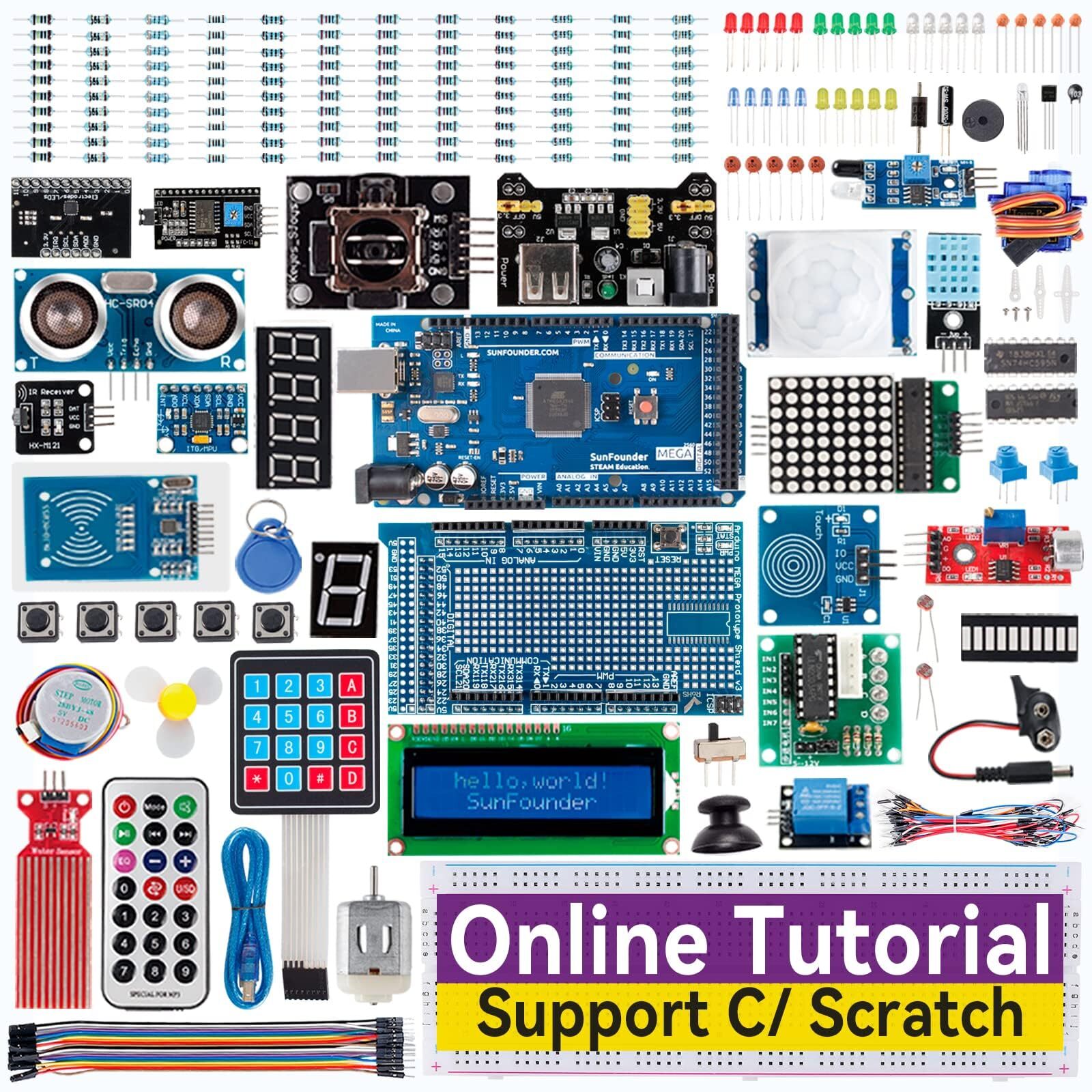 Project The Most Complete Electronics Starter Kit Compatible With Arduino Mega 2