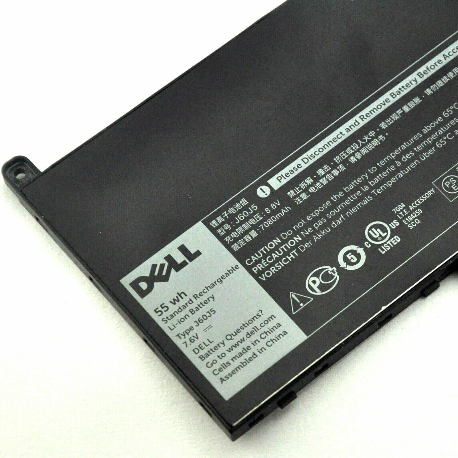 New OEM 55Wh J60J5 Battery for Dell Latitude E7270 E7470 55Wh MC34Y 1W2Y2 242D