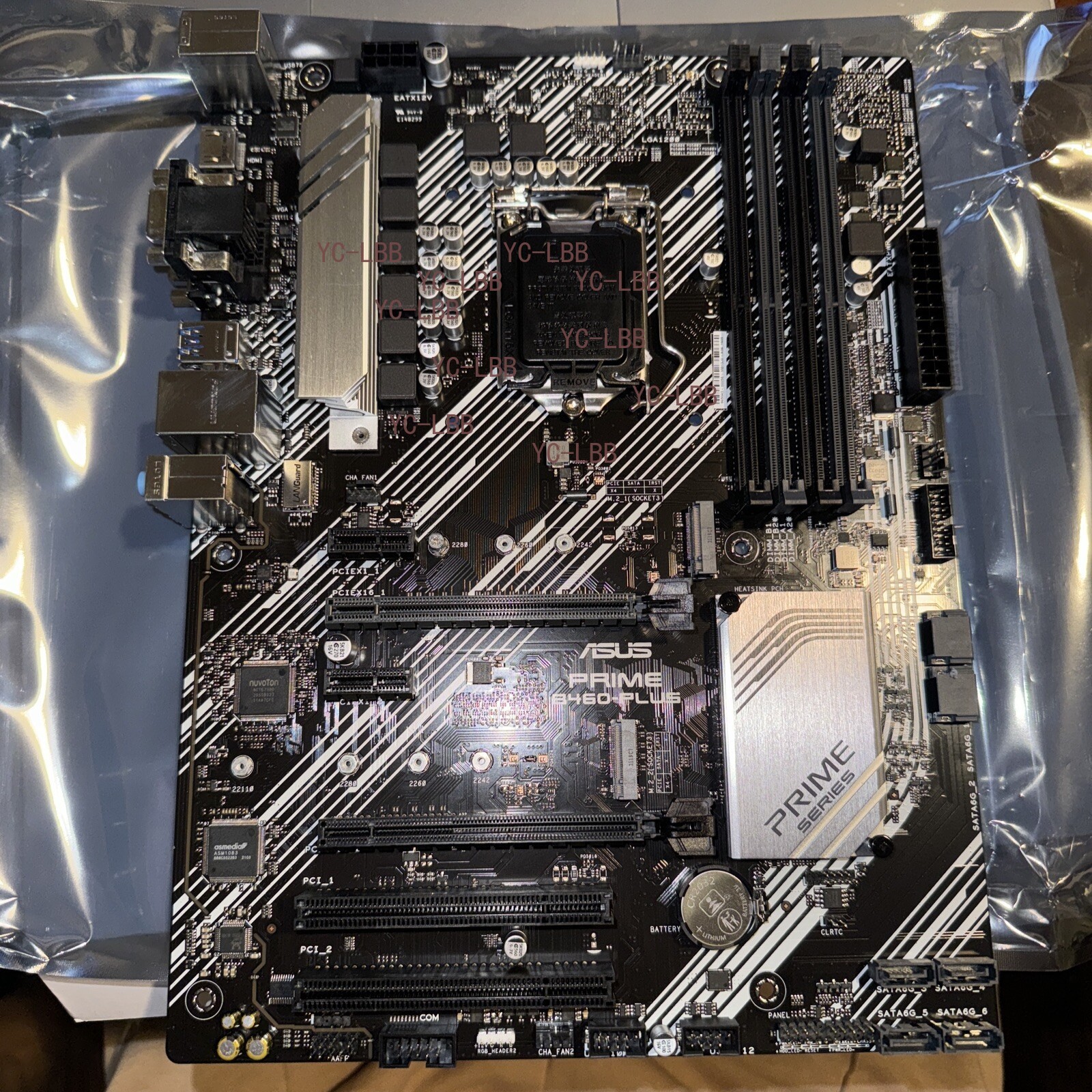 ASUS Prime B460-Plus LGA 1200 ATX MB-8+1 Phase VRM, Dual M.2, for Stable Home PC