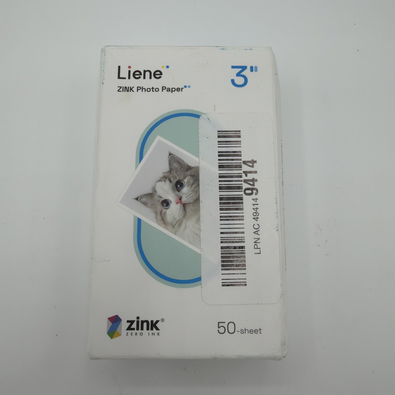 Liene Zink Pearl K100 Photo Paper 2x3″ 50 Sheets, Premium Photo Printer Paper