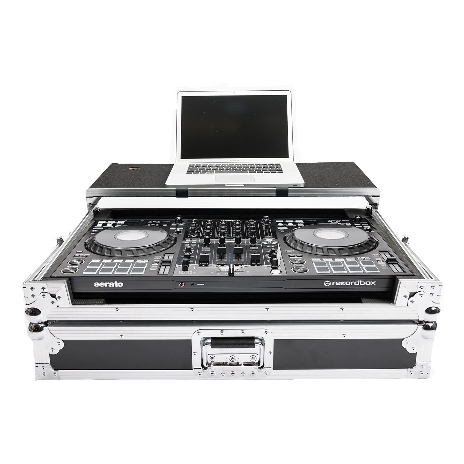 Magma DJ-Controller Workstation Road Case Compatible with Pioneer